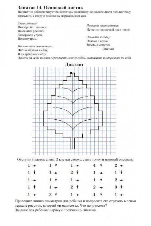 3rd task Graphic dictation