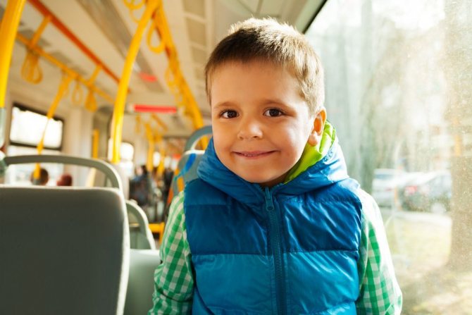 Children&#39;s safety in public transport