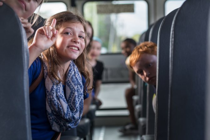 Children&#39;s safety in public transport