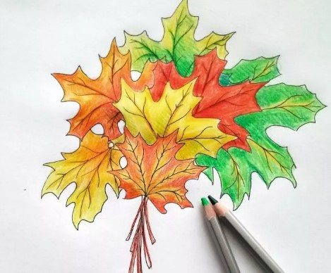 bouquet of leaves