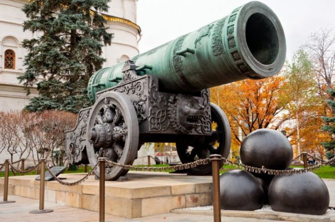 Tsar Cannon in the Kremlin