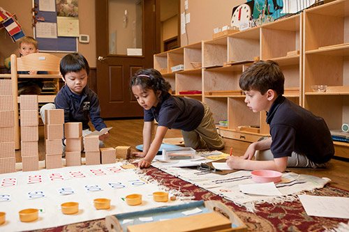 Goals of lessons using the Montessori method by age