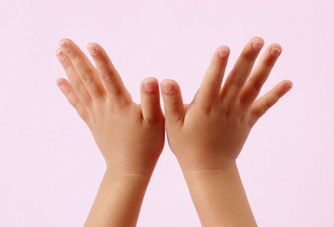 Children&#39;s hands