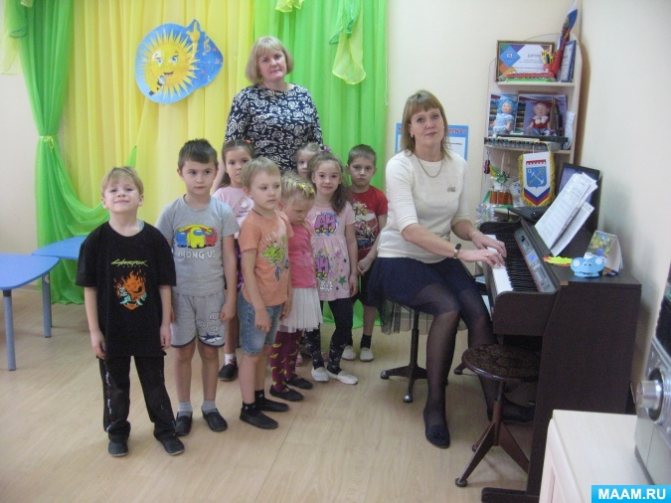 Photo report on World Music Day entitled “You can’t live in the world without music” for preschoolers of preschool educational institutions