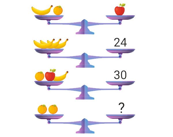 головоломка с картинками фруктов