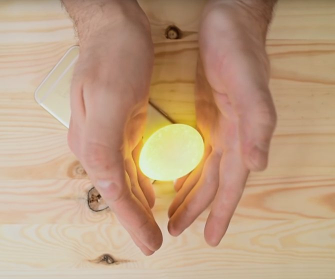 Как сделать золотое яйцо или яйцо наизнанку!