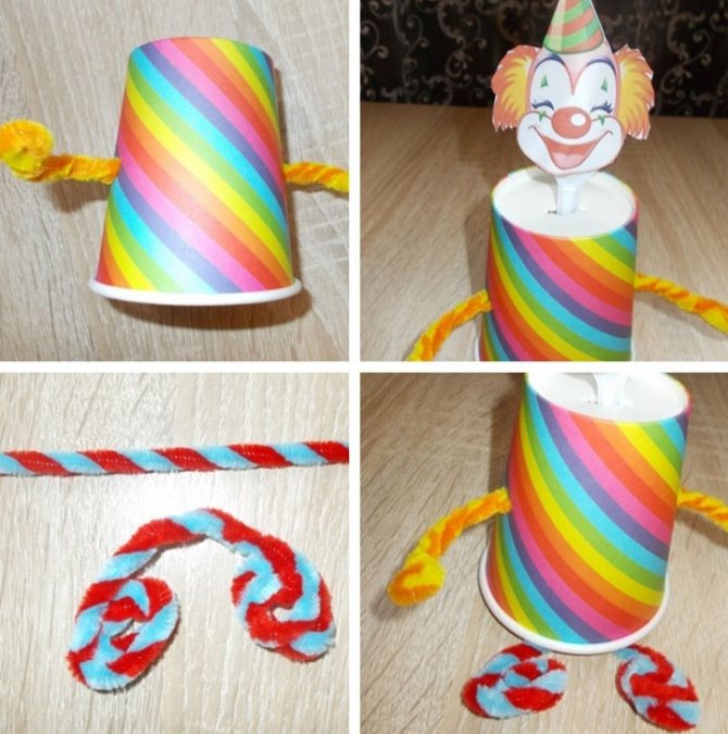 Cup clown