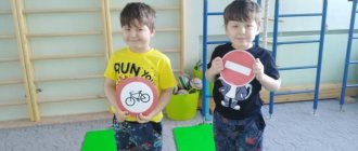 Конспект интегрированного занятия-забавы с детьми 6–7 лет «Светофор — наш друг»