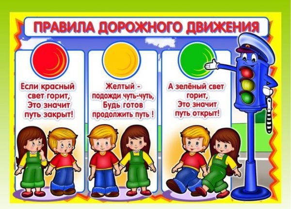 Lapbook on traffic rules for kindergarten, schoolchildren, templates