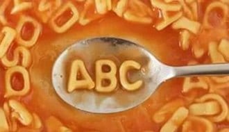 Pasta alphabet