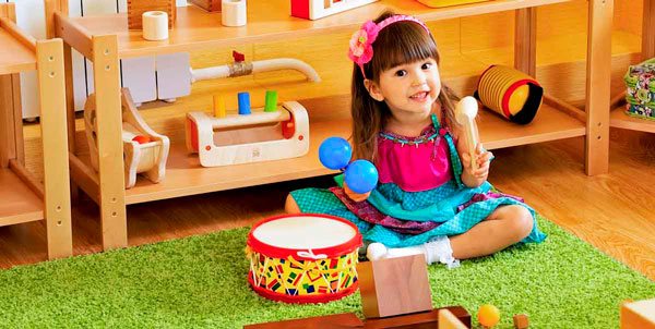 Maria Montessori method from 2 years to 3 years