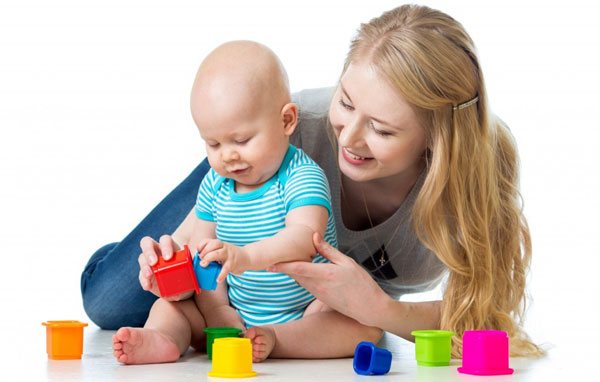 Montessori with a baby up to one year old
