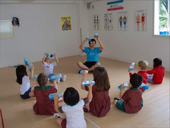 music physical education in kindergarten