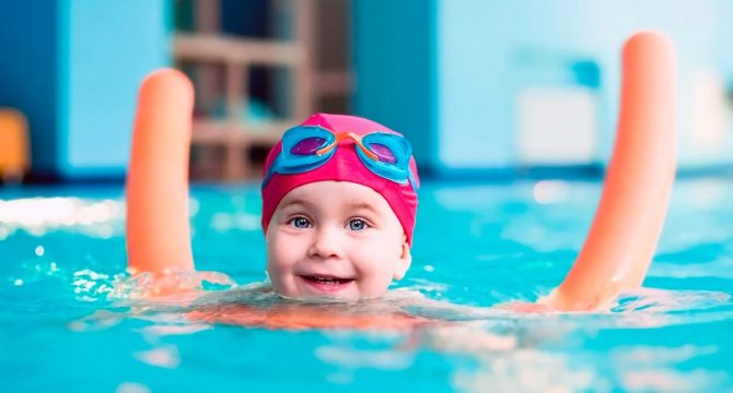 Обучение плаванию детей с 3 лет