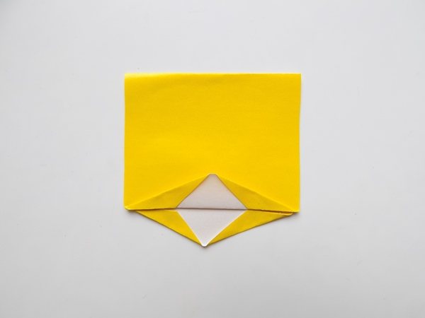 Оригами - утенок схема