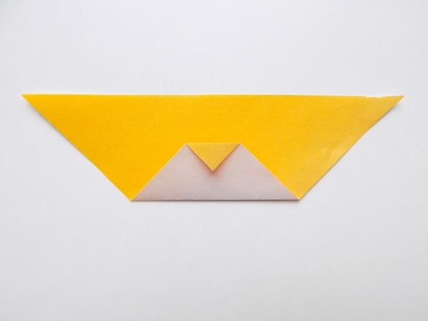 Оригами - зайчик схема пошаговая