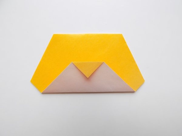 Оригами - зайчик схема пошаговая