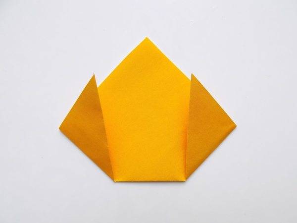 Origami - bunny diagram step by step