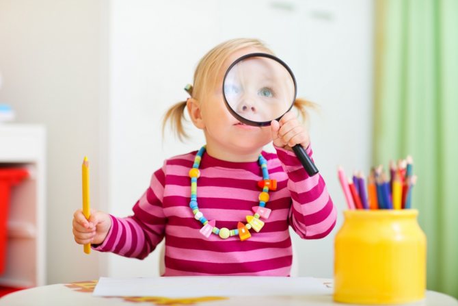 Peculiarities of perception in early preschool age (3-4 years)