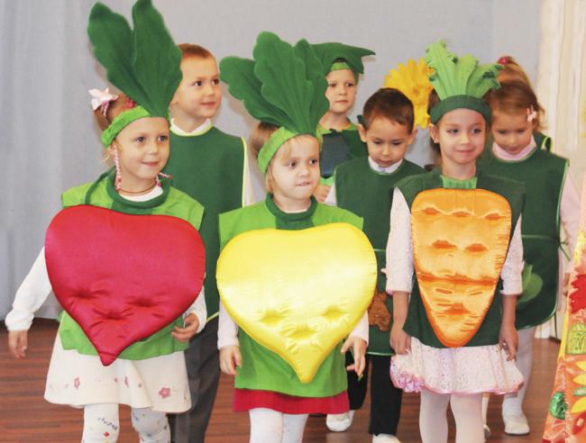 report on theatrical activities in kindergarten