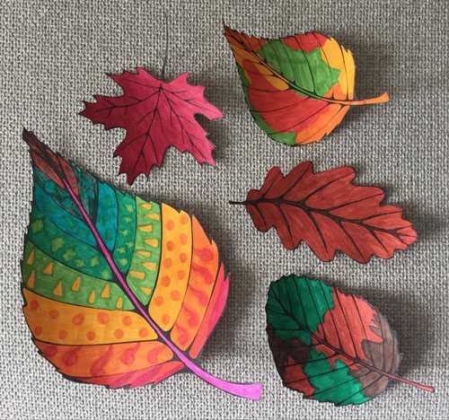 Paper crafts on the theme of autumn 3rd grade