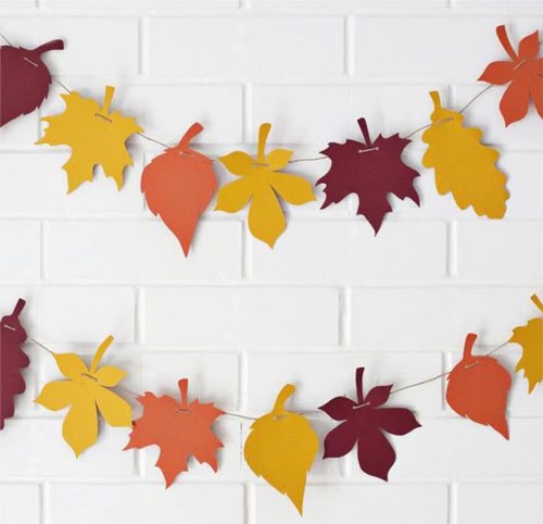 Autumn themed paper crafts 3