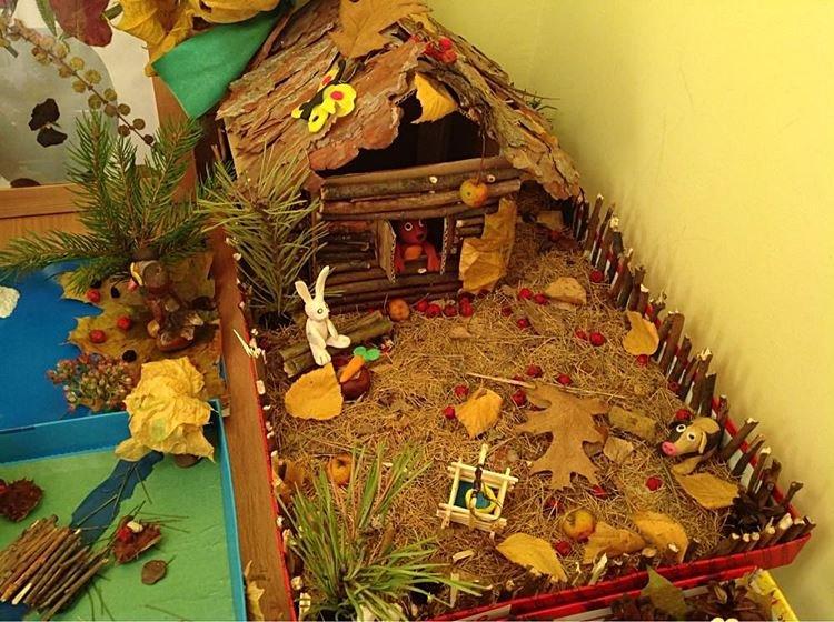 Crafts made from natural materials for kindergarten - photos and ideas