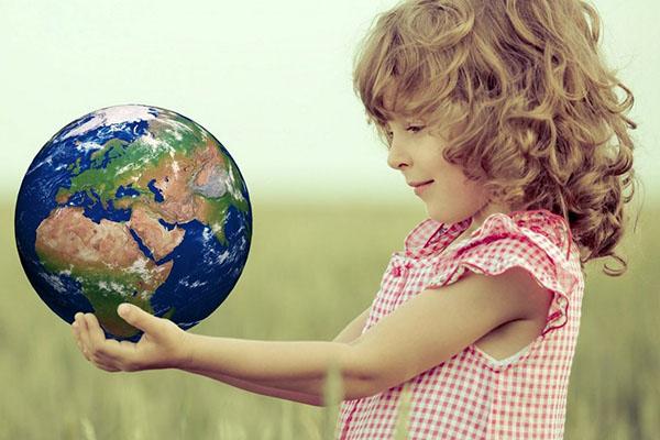 child and the world