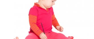 Drawing with a baby: first games and activities. When to start? 
