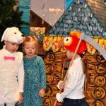 theatrical activities in the junior group of kindergarten