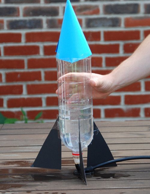 Water rocket &quot;Daddy can&quot;